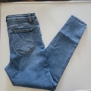 Wax Jean Sustainable Denim Women’s  Jeans  Size 7/26 Medium-Light Blue Stretchy